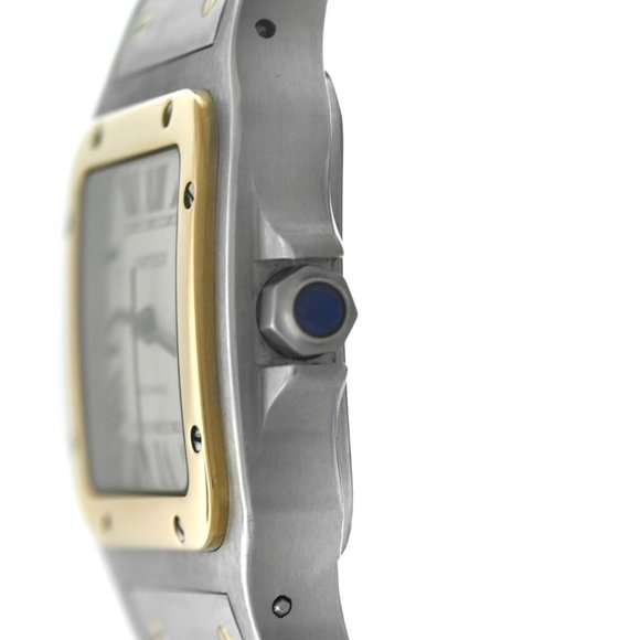 MINT!! Cartier Santos 18K Mens Watch! - Picture 2 of 7